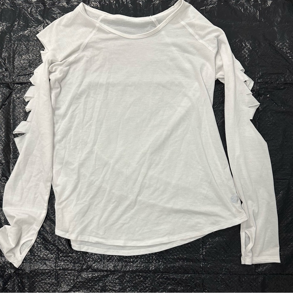 White Long Sleeve Women's Top